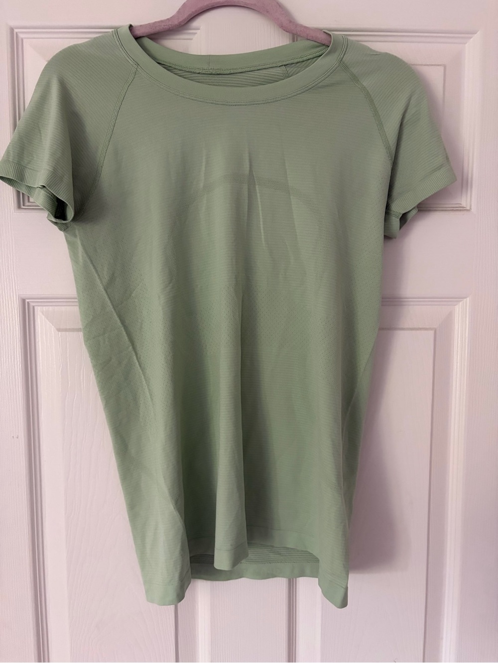 lululemon athletica Short-Sleeve Crew Tee in Sage Green